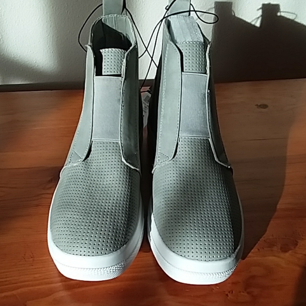 Rue 21 Grey Platform Tennis Shoes